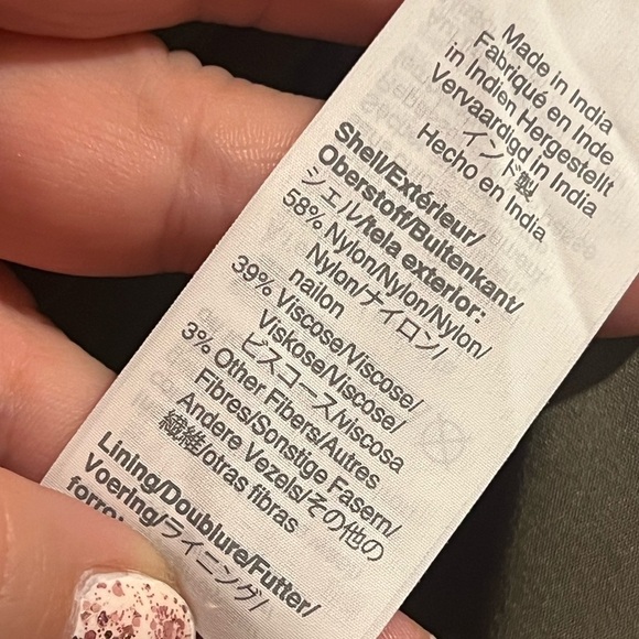 #140 J CREW • OLIVE GREEN • LACE BLOUSE - Picture 3 of 4